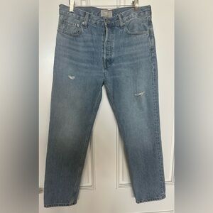 Everlane The Relaxed Straight Fit Jeans, Size 28 Regular